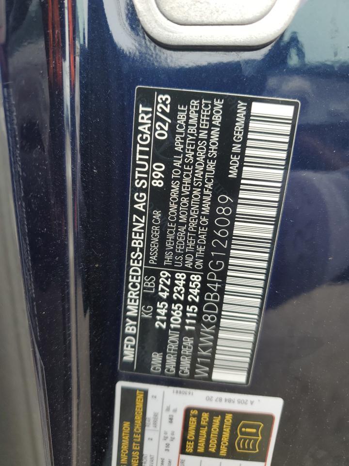 2023 مرسيدس بنز هايبرد C-CLASS، 300 W1KWK8DB4PG126089 - Image 3